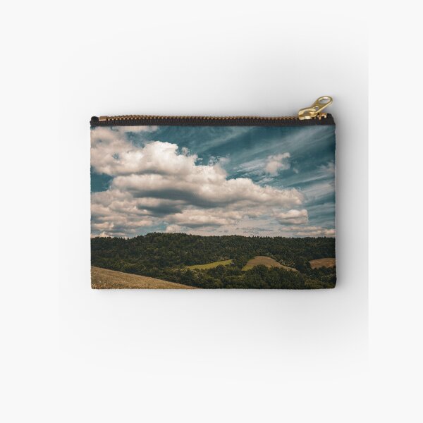 Item preview, Moody Meadow Rolling Hills Cloudy Countryside Landscape Photography designed and sold by wildsilencee.