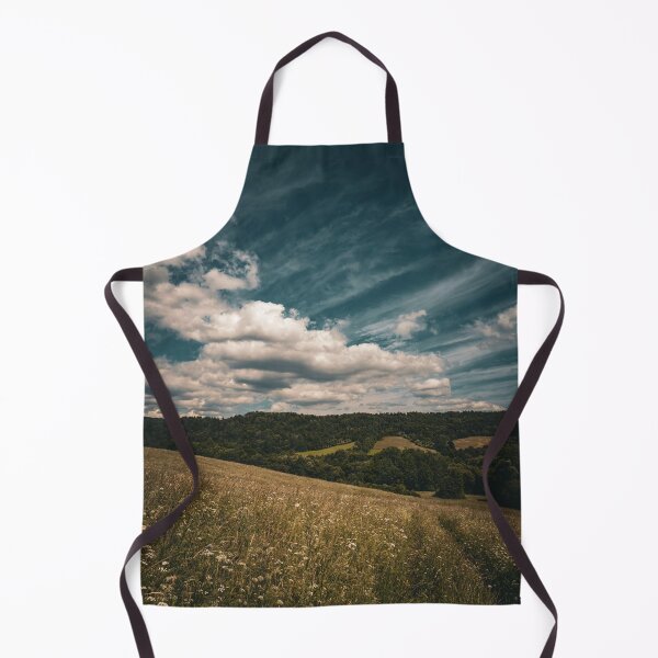 Item preview, Moody Meadow Rolling Hills Cloudy Countryside Landscape Photography designed and sold by wildsilencee.