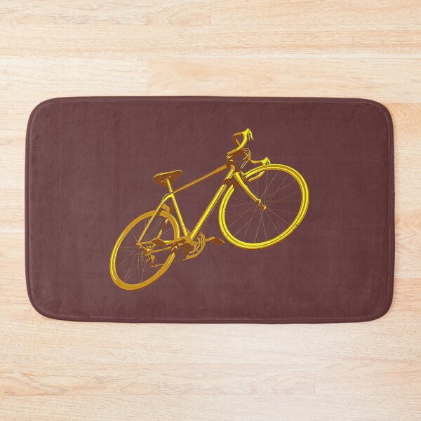 Item preview, Vintage Golden Road Bike Graphic | Minimalist Cycling Silhouette designed and sold by Creatby7030.