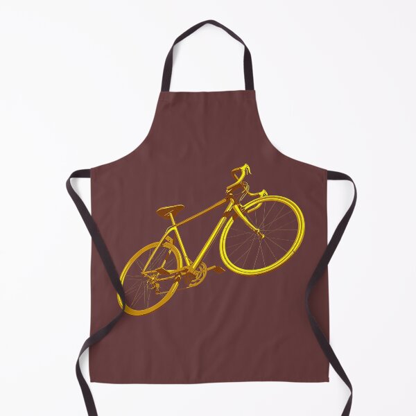 Item preview, Vintage Golden Road Bike Graphic | Minimalist Cycling Silhouette designed and sold by Creatby7030.