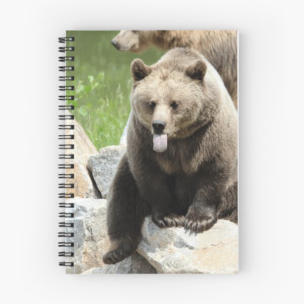 Item preview, Grizzly Bear Tongue Out Wildlife Animal Lover designed and sold by todantilane.