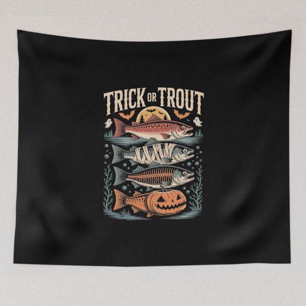 Item preview, Trick or Trout designed and sold by jkrphoto.