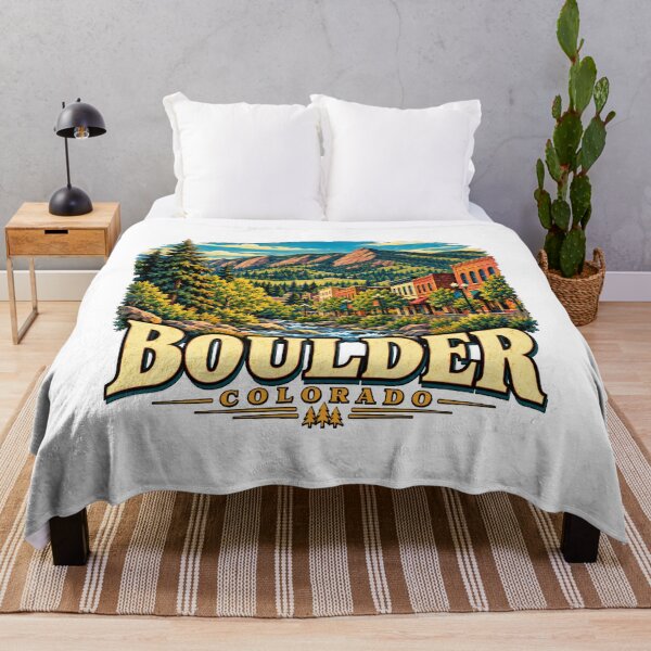 Item preview, Vintage Boulder Colorado Travel Souvenir Landmark Gift designed and sold by MichaeIRellov.