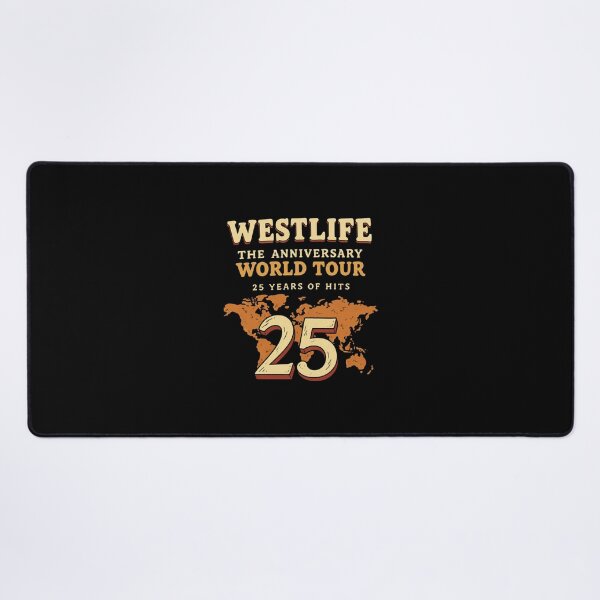 Item preview, Westlife 25 Anniversary Tour, Westlife Front Back Concert, 2026 World Tour, Westlife Fan Gift designed and sold by harnealaz.