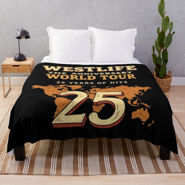 Item preview, Westlife 25 Anniversary Tour, Westlife Front Back Concert, 2026 World Tour, Westlife Fan Gift designed and sold by harnealaz.