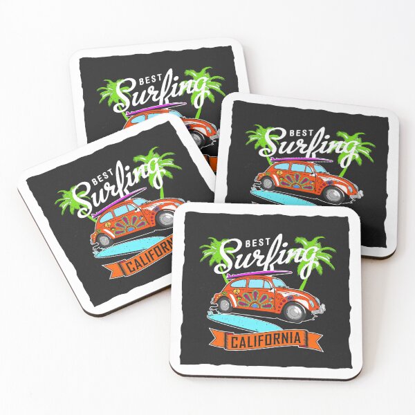 Item preview, Retro California Surfing Van Art | 70s Floral Hippie Surf Bug  designed and sold by Creatby7030.