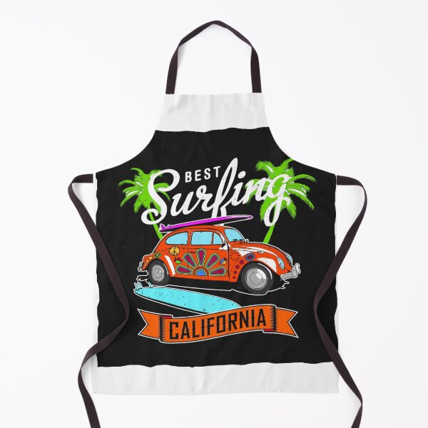 Item preview, Retro California Surfing Van Art | 70s Floral Hippie Surf Bug  designed and sold by Creatby7030.