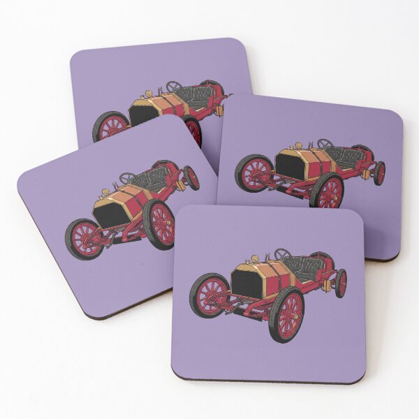 Item preview, 1910 Lancia Tipo 55 Corsa: Edwardian Speed Demon Art Print designed and sold by FreiherrPK.