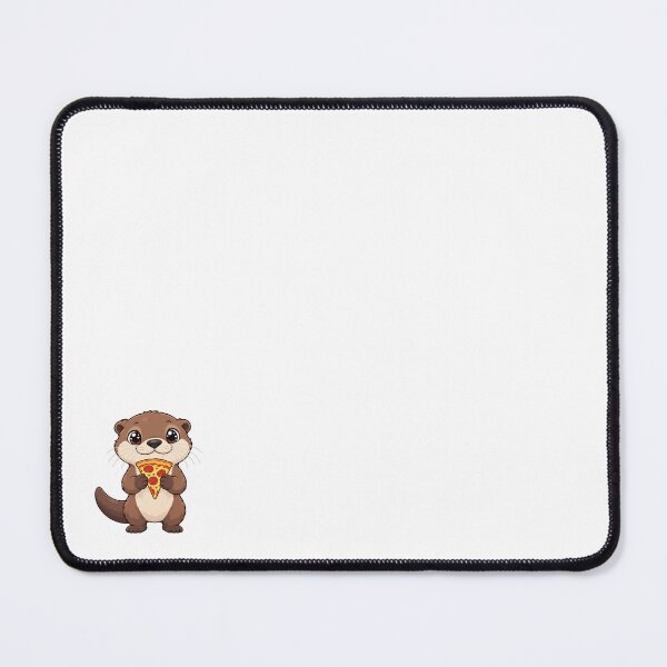 Item preview, Cute Kawaii Otter With Pizza designed and sold by Eternalski.