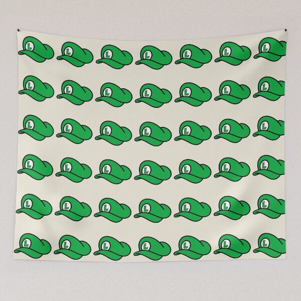 Item preview, Luigi Cap - Super Mario  designed and sold by Arty Tees .