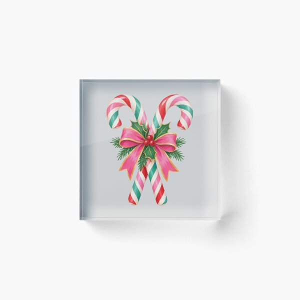Item preview, Colorful Candy Cane Christmas Bow designed and sold by hattie's.