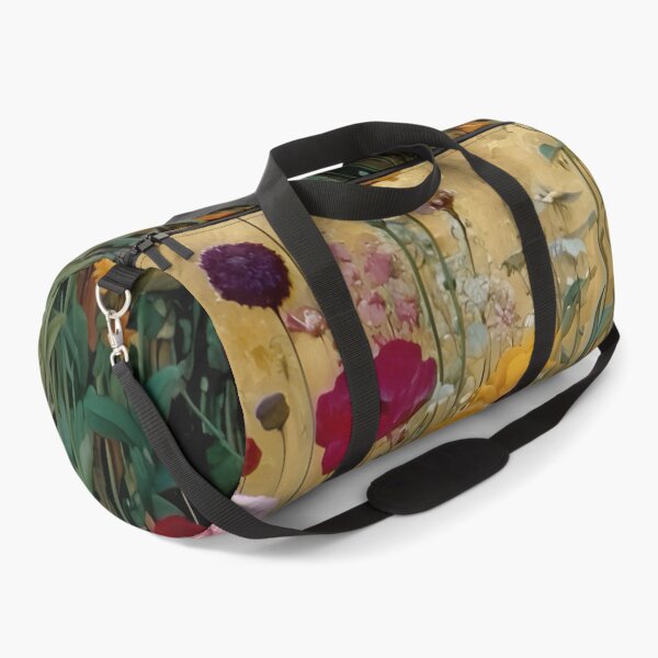 Item preview, Gustav Klimt Flower Garden Vivid Seamless Flowers Vintage Floral Patterns Digital Art Illustration designed and sold by Matt_Smith.
