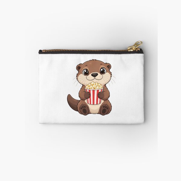 Item preview, Cute Kawaii Otter With Popcorn designed and sold by Eternalski.