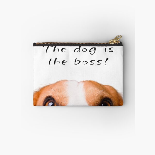 Item preview, The Dog Is The Boss Funny Beagle designed and sold by ASdzign.