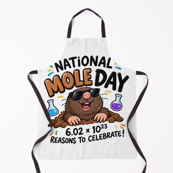 Item preview, National Mole Day designed and sold by ryanapples2.