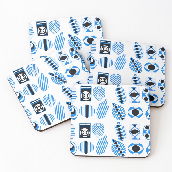 Item preview, THEBROCCO – Ice Blue Textile Pattern designed and sold by SamuraiSixCoin.