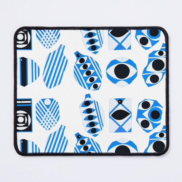 Item preview, THEBROCCO – Ice Blue Textile Pattern designed and sold by SamuraiSixCoin.