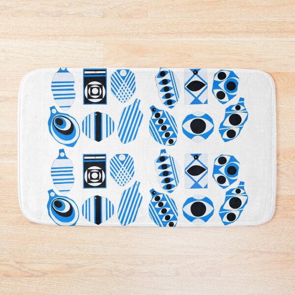 Item preview, THEBROCCO – Ice Blue Textile Pattern designed and sold by SamuraiSixCoin.