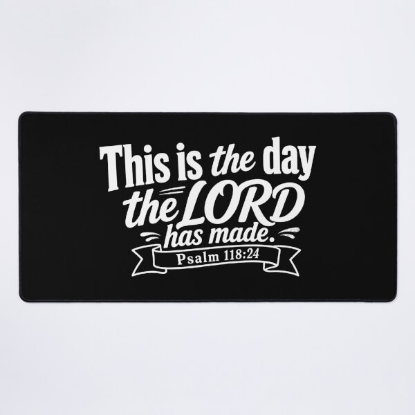 Item preview, Psalm 118:24 This is the day the LORD has made designed and sold by plushism.