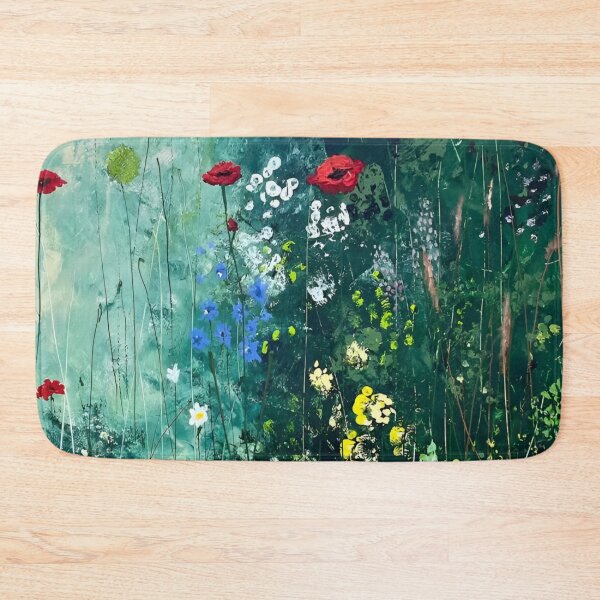 Item preview, Gustav Klimt Flower Garden Vivid Seamless Flowers Vintage Floral Patterns Digital Art Illustration designed and sold by Matt_Smith.