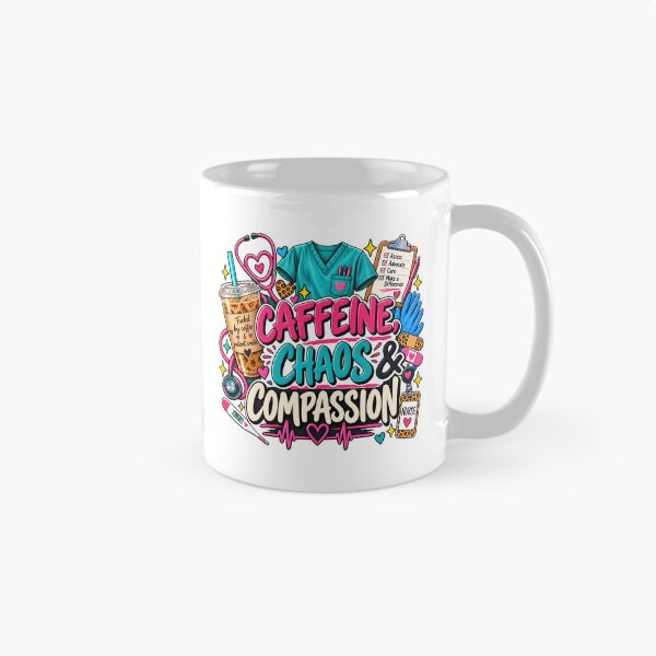 Item preview, Caffeine Chaos Compassion designed and sold by chizuneart.