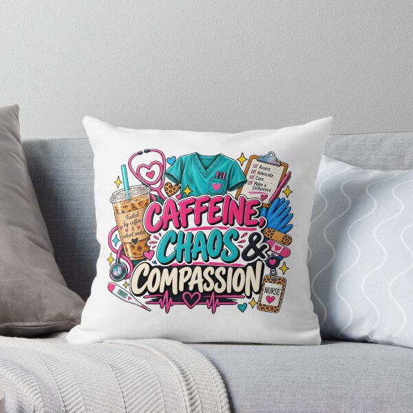 Item preview, Caffeine Chaos Compassion designed and sold by chizuneart.