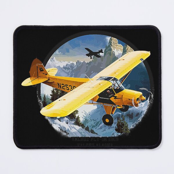 Item preview, Alaska Bush Plane Aviation Graphic | Valdez Fly-In Mountain Scenic designed and sold by Creatby7030.