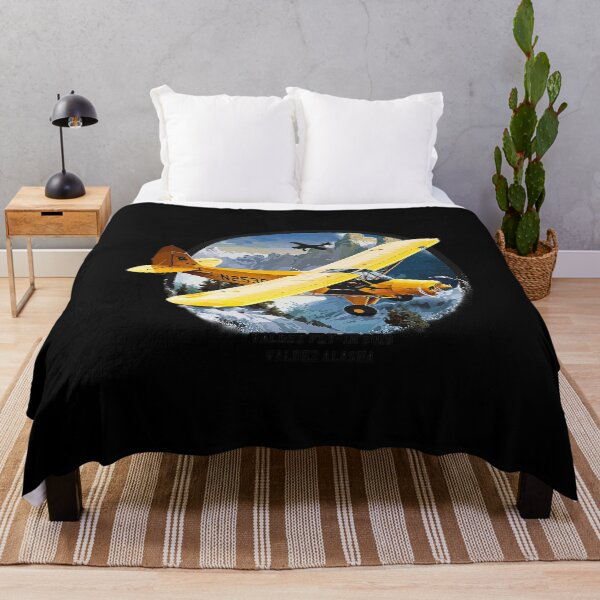 Item preview, Alaska Bush Plane Aviation Graphic | Valdez Fly-In Mountain Scenic designed and sold by Creatby7030.