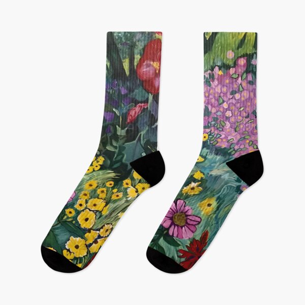 Item preview, Gustav Klimt Flower Garden Vivid Seamless Flowers Vintage Floral Patterns Digital Art Illustration designed and sold by Matt_Smith.