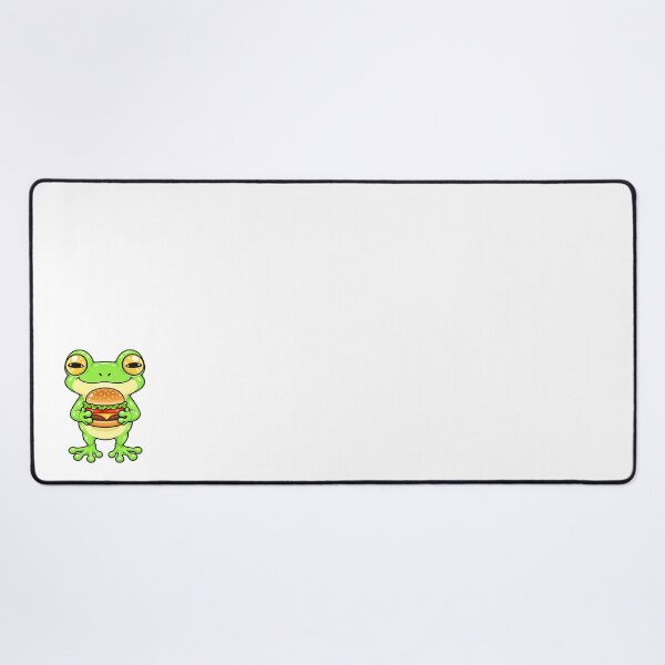 Item preview, Cute Kawaii Frog With Burger designed and sold by Eternalski.