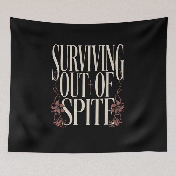 Item preview, Surviving Out of Spite - gothic thorny vines 4 designed and sold by FloraVulpes.