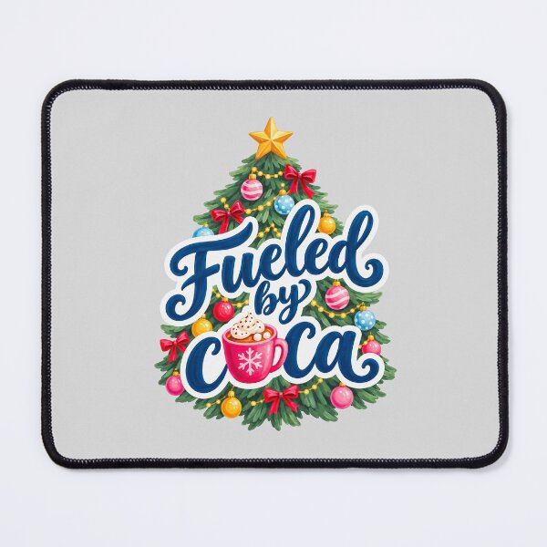 Item preview, Fueled by Cocoa Christmas Tree Design designed and sold by hattie's.