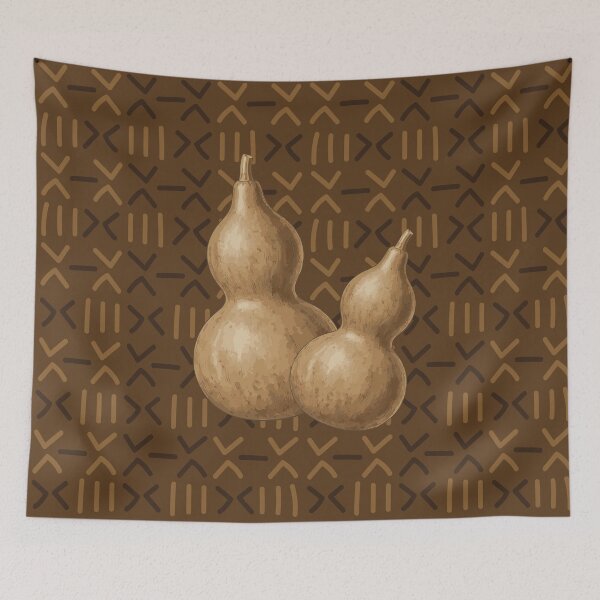 Item preview, Calabash Traditional African Bogolan designed and sold by Wolagno.
