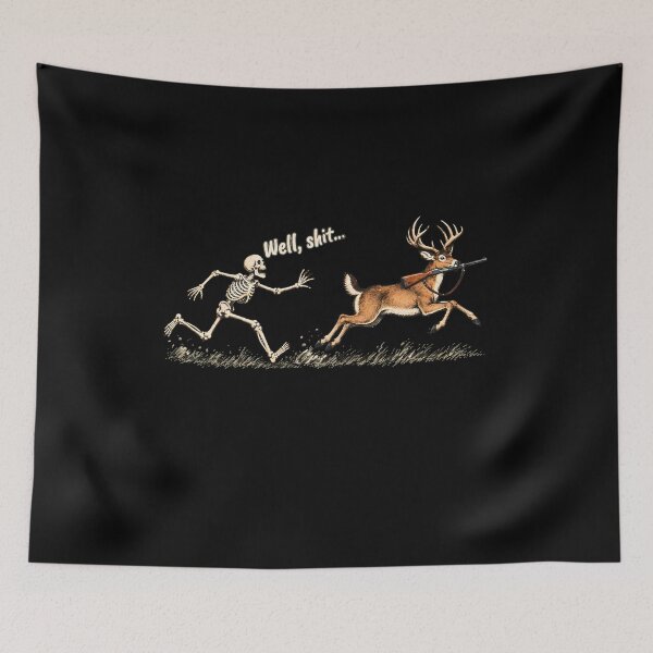 Item preview, Funny Skeleton Duck Hunting designed and sold by cakematel.