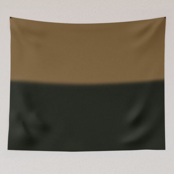Item preview,  Caramel Brown and Deep Forest Green designed and sold by pluielegere.