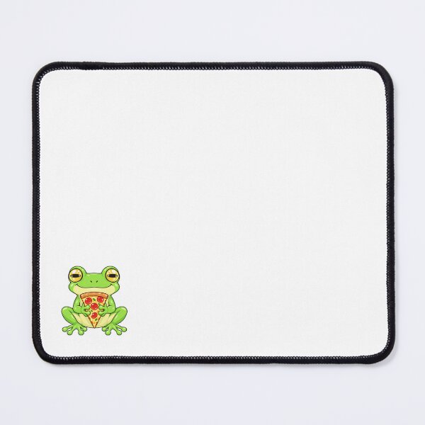 Item preview, Cute Kawaii Frog With Pizza designed and sold by Eternalski.