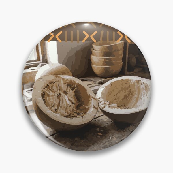 Item preview, Calabash Traditional African Bogolan designed and sold by Wolagno.