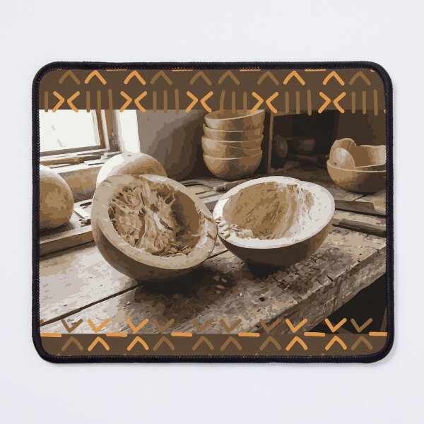 Item preview, Calabash Traditional African Bogolan designed and sold by Wolagno.