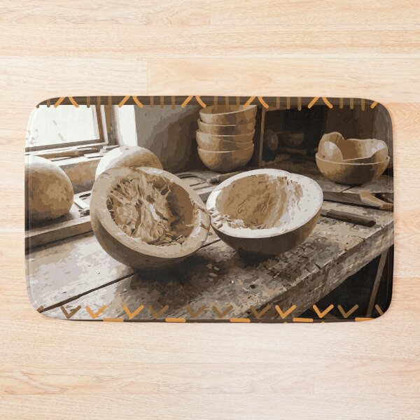 Item preview, Calabash Traditional African Bogolan designed and sold by Wolagno.