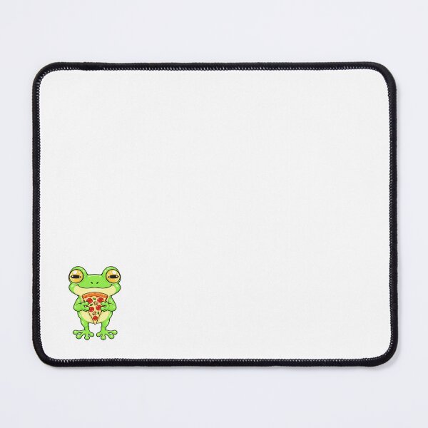 Item preview, Cute Kawaii Frog With Pizza designed and sold by Eternalski.