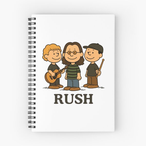 Item preview, Rush Band Cartoon designed and sold by harnealaz.