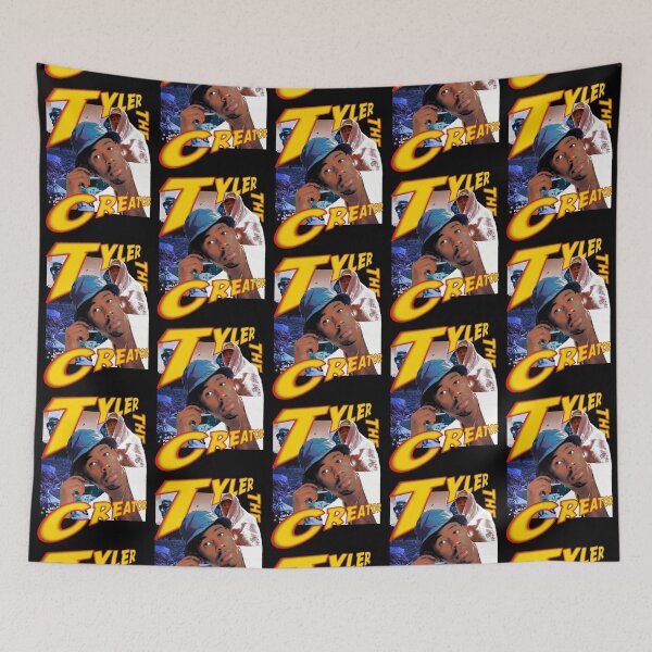 Item preview, Tyler The Creator Retro Bootleg Rap Graphic designed and sold by Coolshopsea.