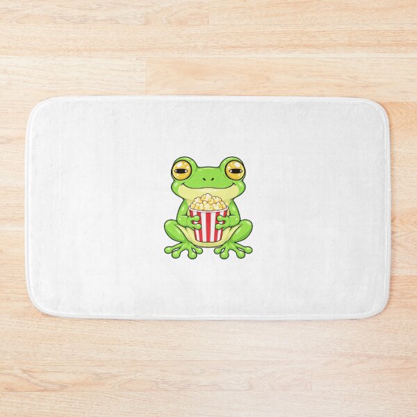 Item preview, Cute Kawaii Frog With Popcorn designed and sold by Eternalski.