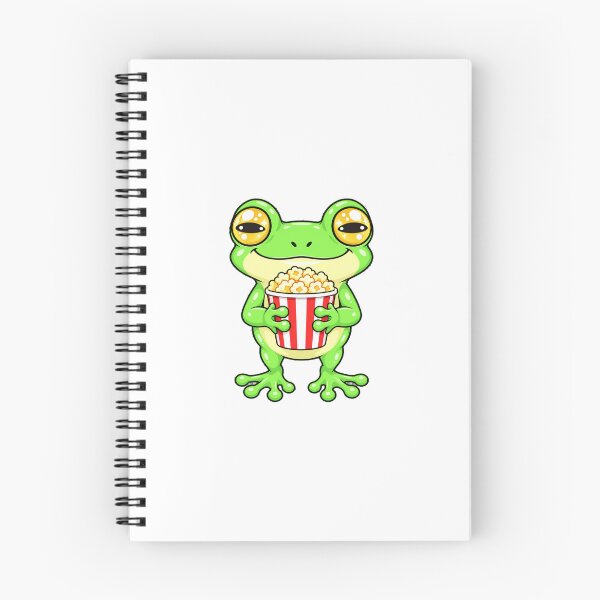 Item preview, Cute Kawaii Frog With Popcorn designed and sold by Eternalski.