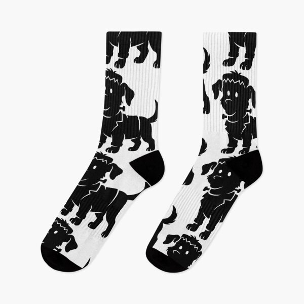 Item preview, Halloween Frankenstein Dog Black Silhouette Illustration designed and sold by AFernandesDSG.