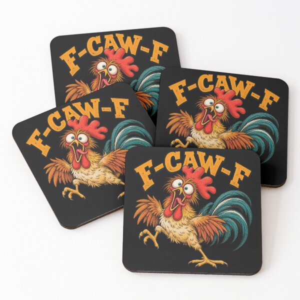 Item preview, F-CAW-F Gracioso gallo que grita pollo retro designed and sold by will freed18.