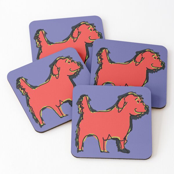 Item preview, Red Shaggy Dog  designed and sold by ellenhenry.