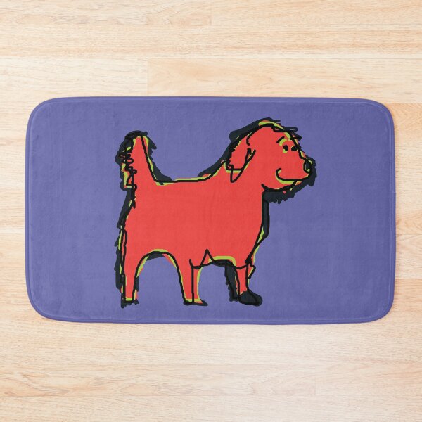 Item preview, Red Shaggy Dog  designed and sold by ellenhenry.