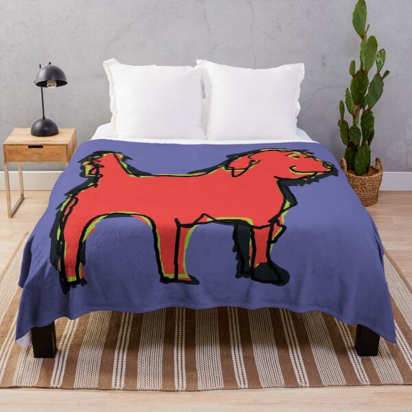 Item preview, Red Shaggy Dog  designed and sold by ellenhenry.