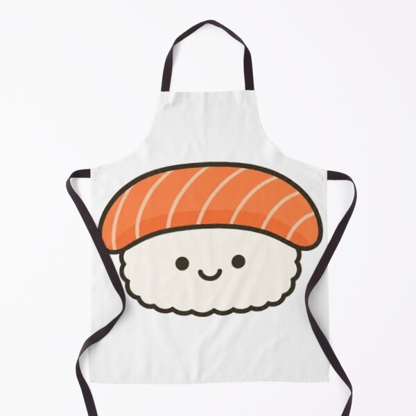 Item preview, Cute Kawaii Salmon Nigiri Sushi designed and sold by vekotpu.